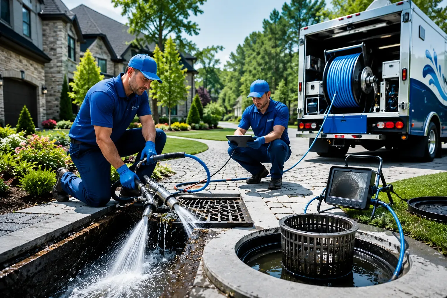 Local outdoor drain cleaning professionals in Brunswick, NE